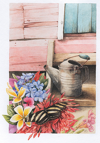 Watering-Can&Butterfly